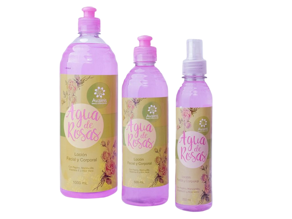 Kit Agua de Rosas Avaleis